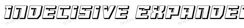 Indecisive Expanded字体转换 Indecisive Expanded字体转换